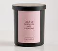 Calm Candle Peony & Blush Suede